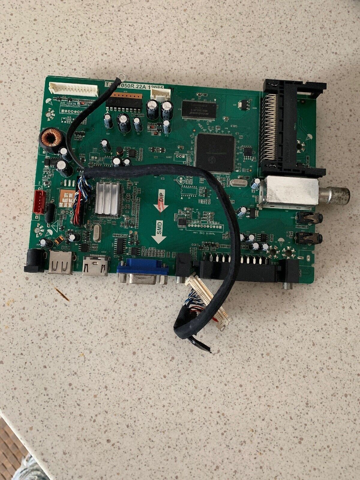 T.SP7050R.22A 12085 uszkodzona (zasilanie)